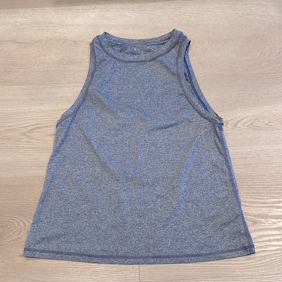 Athleta Uptempo tank in XXS. Marl blue-gray color. - Picture 1 of 3